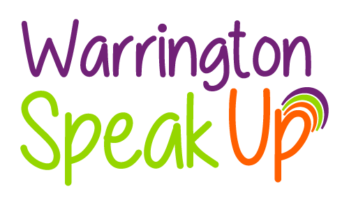 Warrington Speak Up Logo